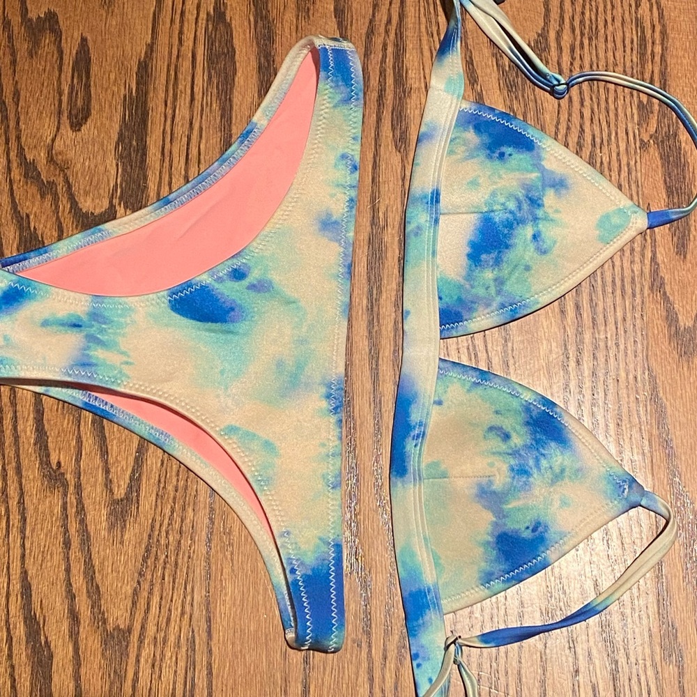 Triangl Tie Dye Bathing Suit